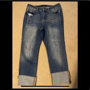 Judy Blue size 14 Straight Fit Jeans.